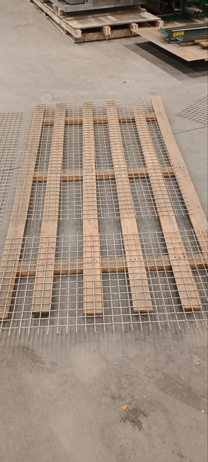 RVS gaas gedrukt/geweven 40x40x4mm, Ophalen, Nieuw, Overige metalen
