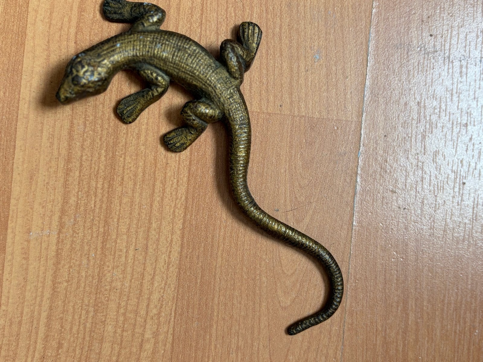 Decoratieve hagedis van metaal, Ophalen of Verzenden