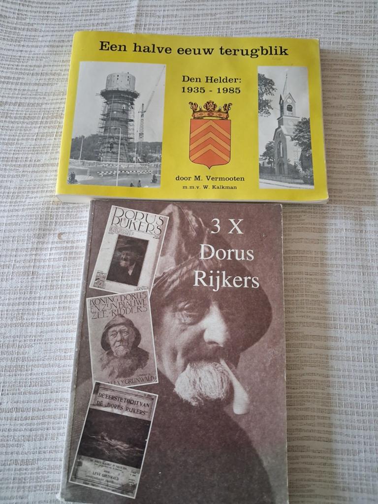 Boeken: Een halve eeuw terugblik & 3 X Dorus Rijkers, Ophalen of Verzenden, Gelezen, M. Vermooten, W. Kalkman, Nederland