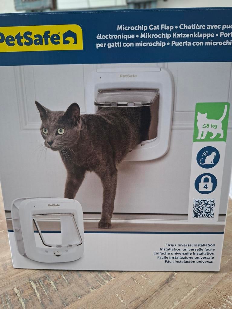 Kattenluik met microchip NIEUW, Ophalen, Nieuw