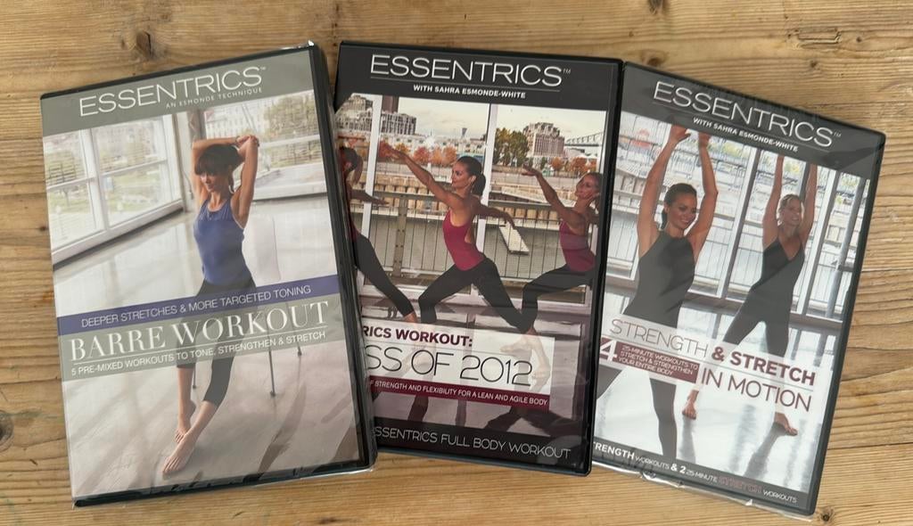 Essentrics Workout DVDs | 6 volledige workouts, Cursus of Instructie, Yoga, Fitness of Dans, Alle leeftijden, Boxset