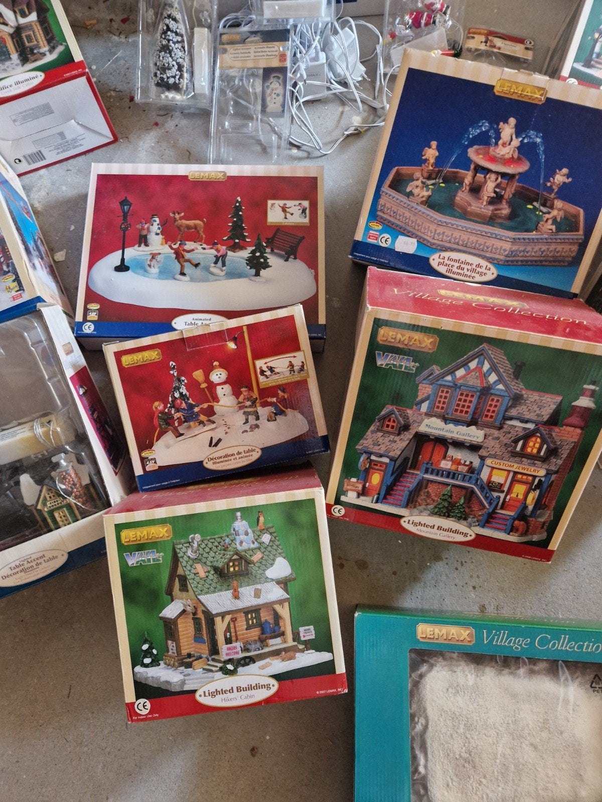 Lemax diverse, uitgebreide collectie, Diversen, Kerst, Ophalen