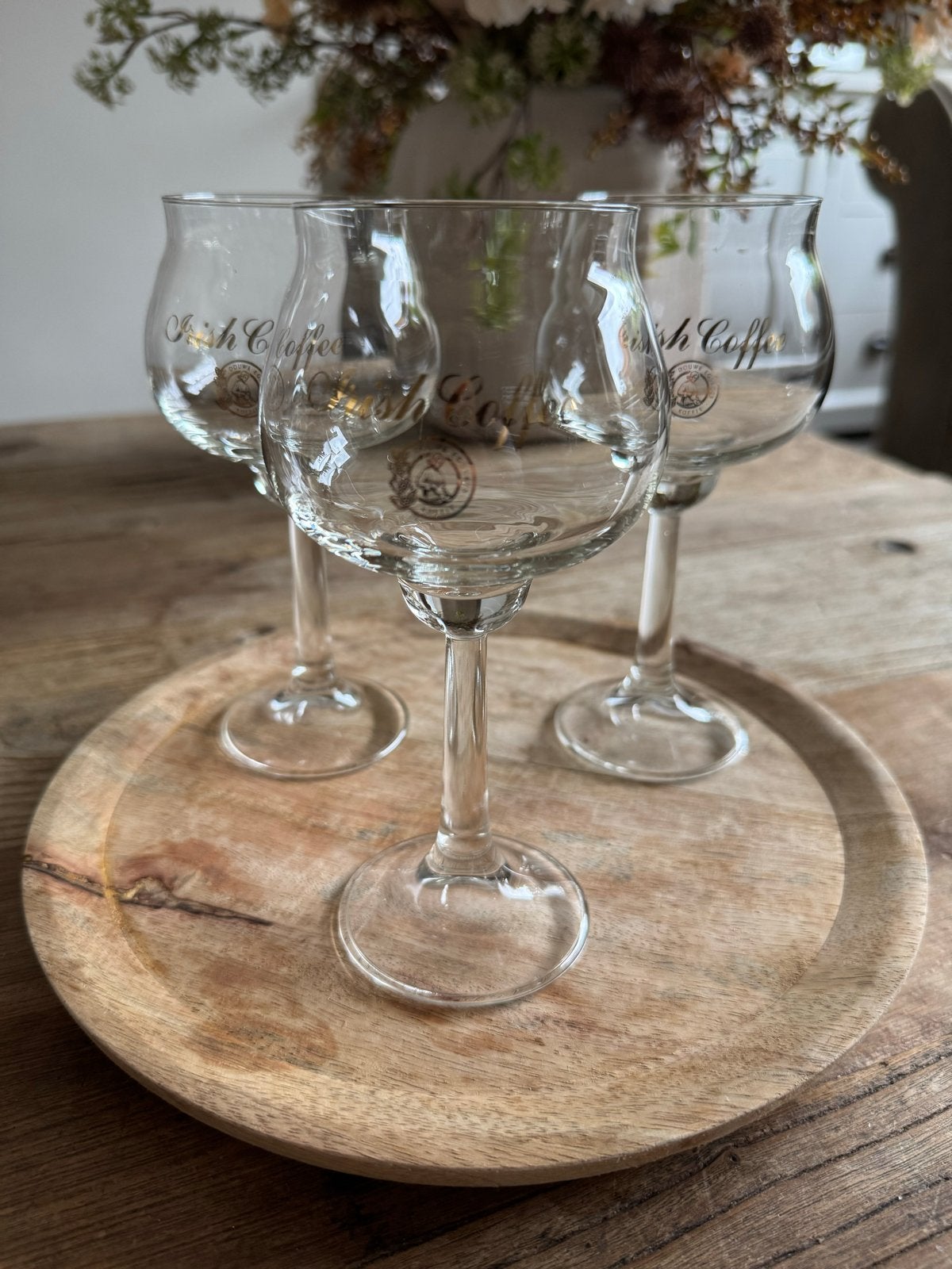 Douwe Egberts Irish Coffee Glazen Set, Ophalen of Verzenden