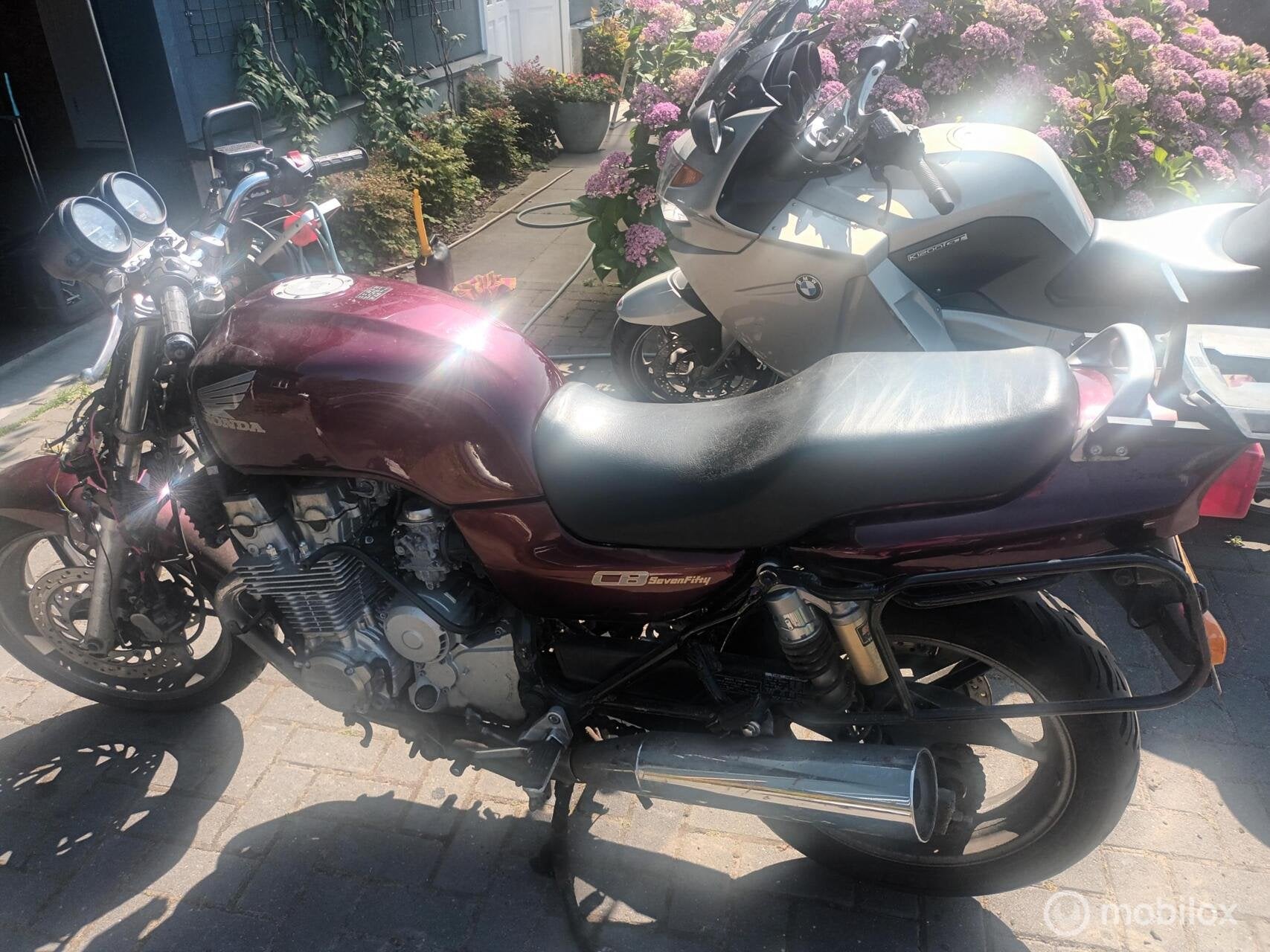 Honda CB 750 F2 Seven Fifty projekt 49dkm kuipschade, Motoren, Motoren | Honda, 747 cc, Bedrijf, Meer dan 35 kW, Toermotor