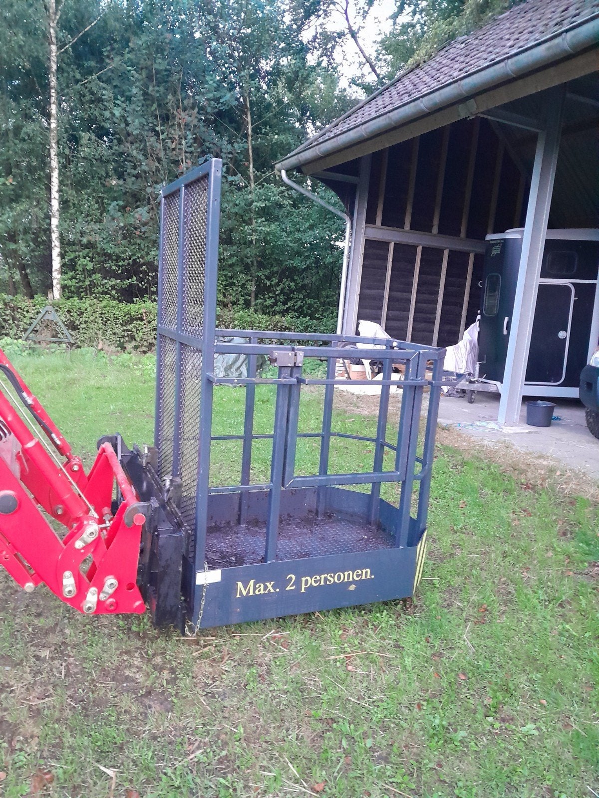 Werkbak of Werkkooi voor Heftruck of Trekker, Dieren en Toebehoren, Stalling en Weidegang