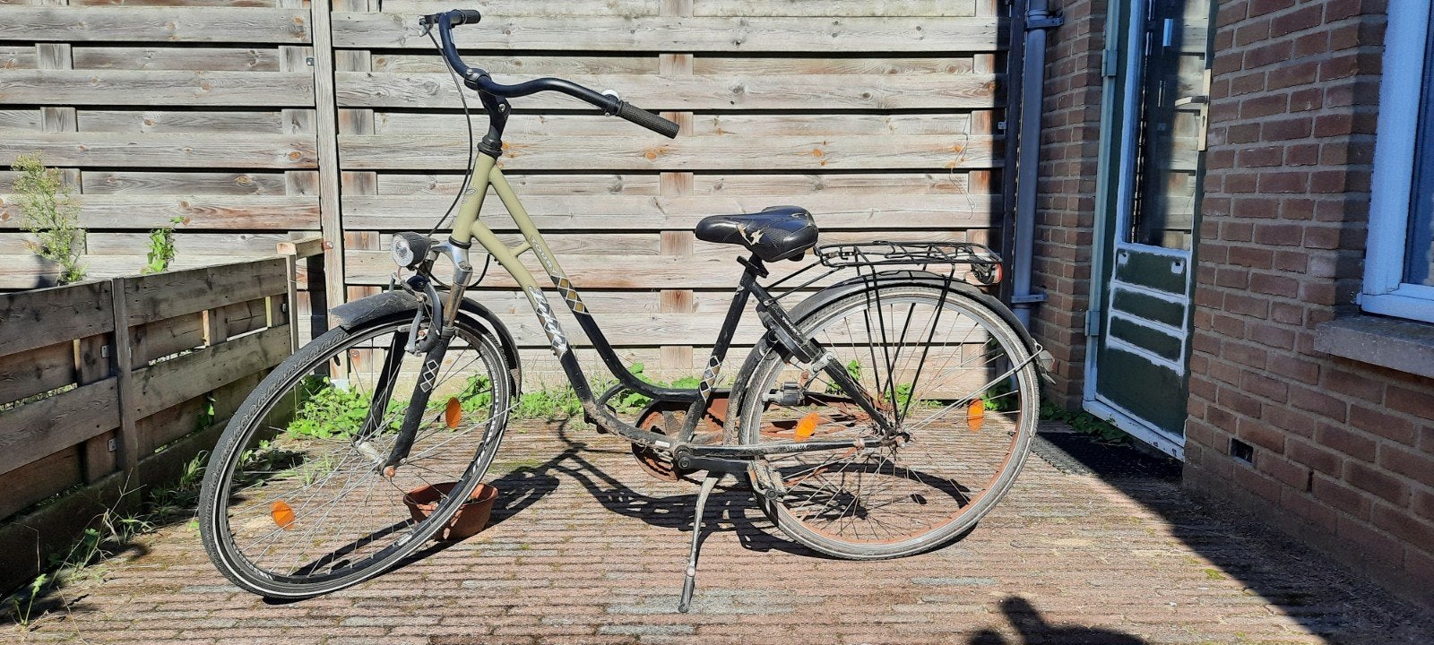 Cortina damesfiets laag frame, Terugtraprem, 50 tot 53 cm, Ophalen, Overige merken