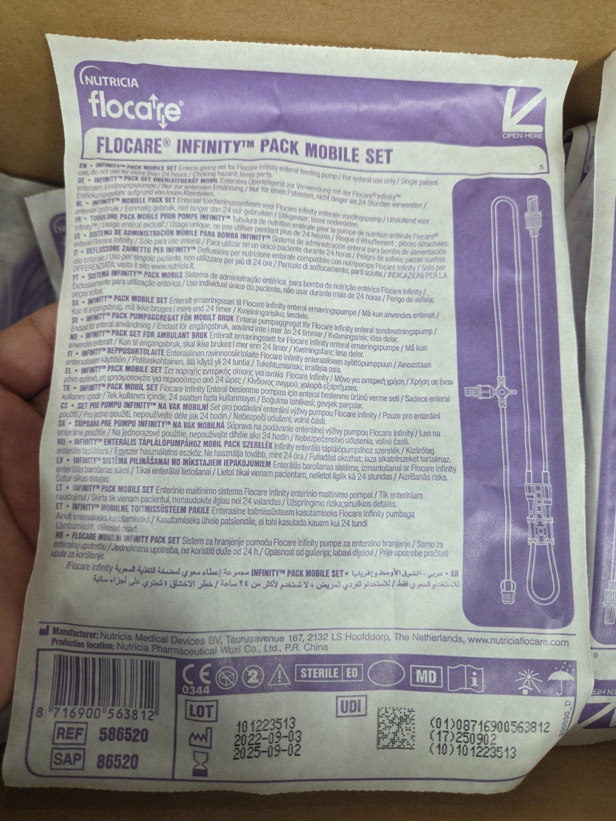 Nutricia Flocare Infinity Pack Mobile Set – over, Diversen, Ophalen of Verzenden, Nieuw