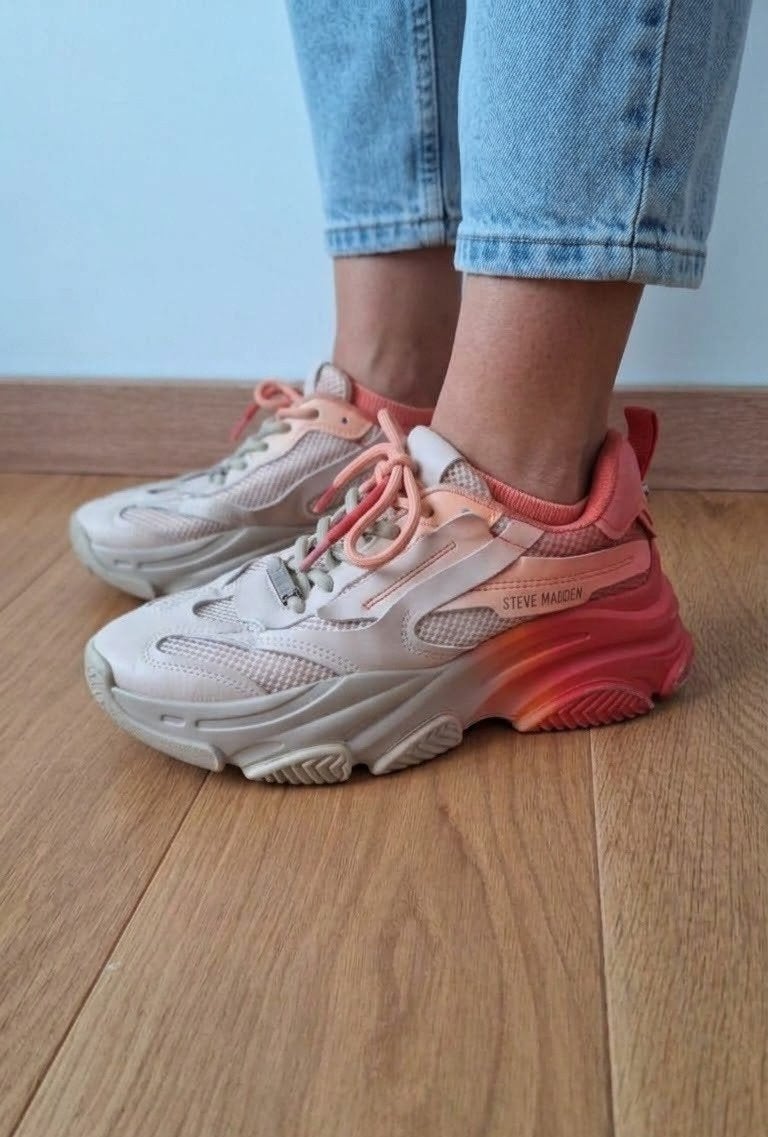 Leuk sneakers van Steve Madden maat  38, Kleding | Dames, Steve Madden, Oranje, Ophalen of Verzenden, Sneakers of Gympen