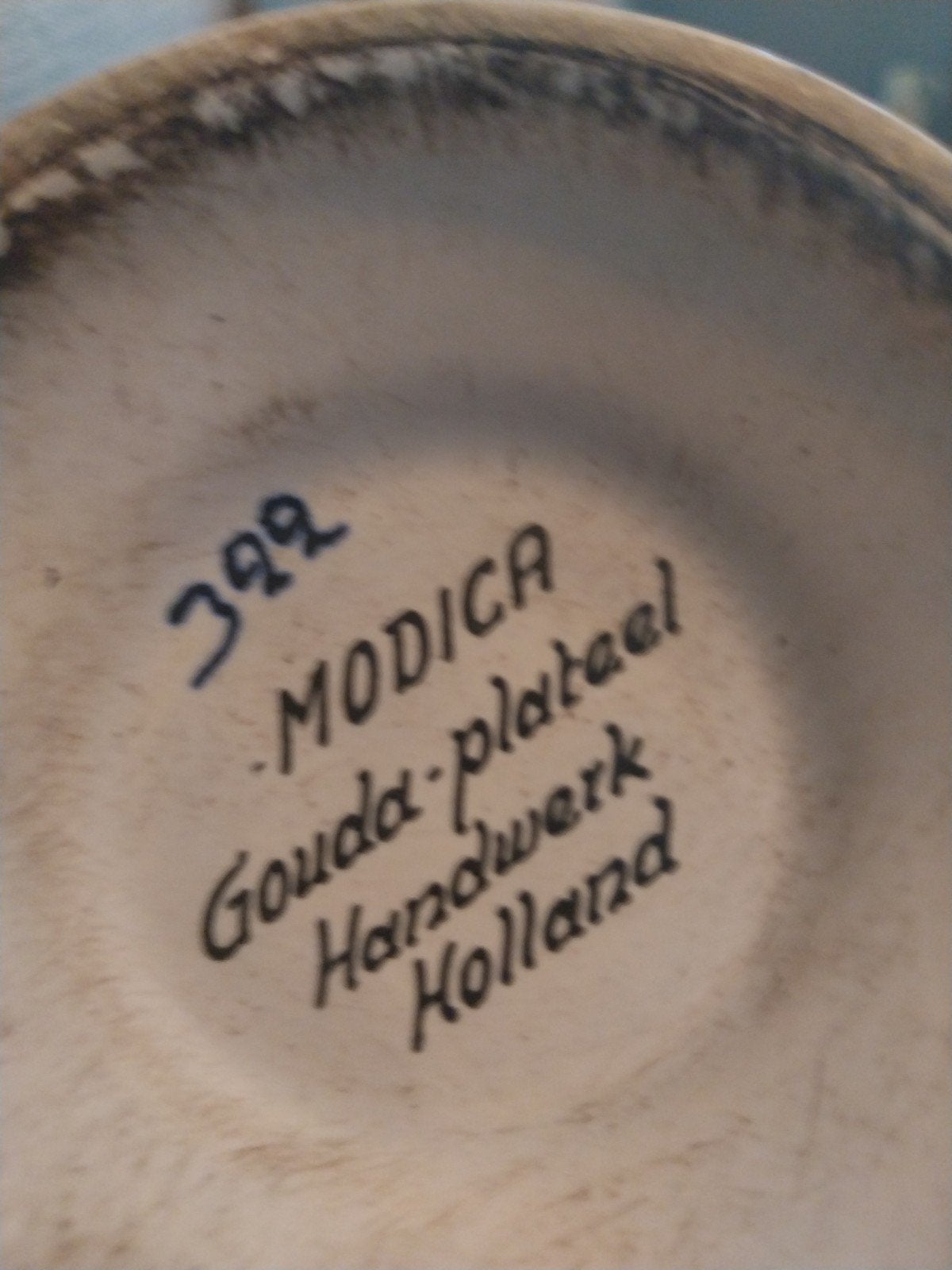 Prachtige Modica Gouda-plateel vazen en kan, Antiek en Kunst, Antiek | Vazen, Ophalen of Verzenden