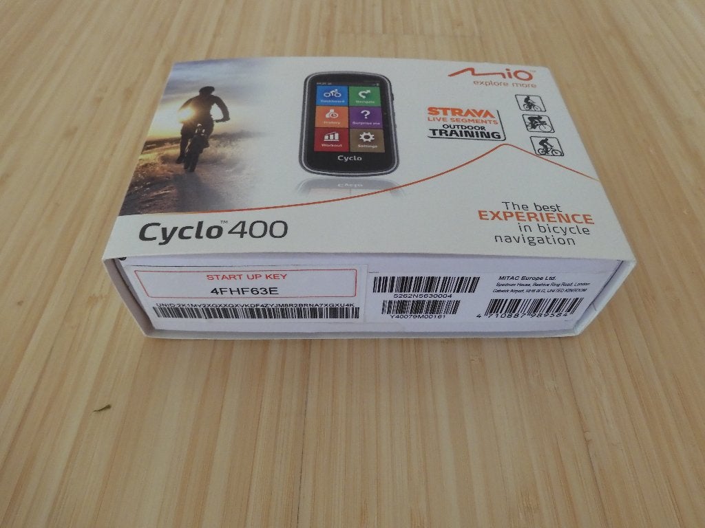 MIO fietsnavigatie Cyclo 400, Ophalen of Verzenden, Zo goed als nieuw, Overige typen
