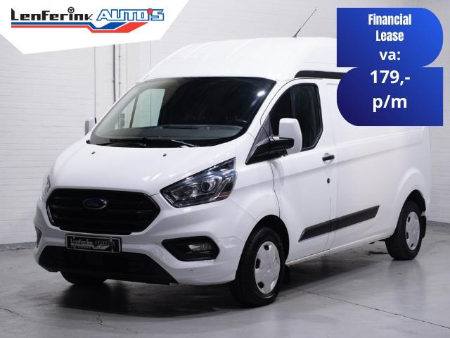 Ford Transit Custom 2.0 TDCi 130 pk L2H2 Hoog Dak Airco, Tre, Auto's, Bestelauto's, Voorwielaandrijving, Gebruikt, 4 cilinders