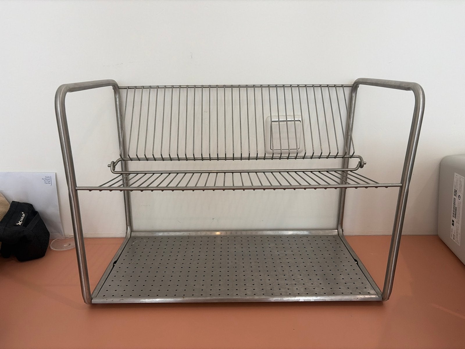 IKEA Ordning RVS druiprek / droogrek voor de afwas, Ophalen, Gebruikt, Bordenrek, IKEA