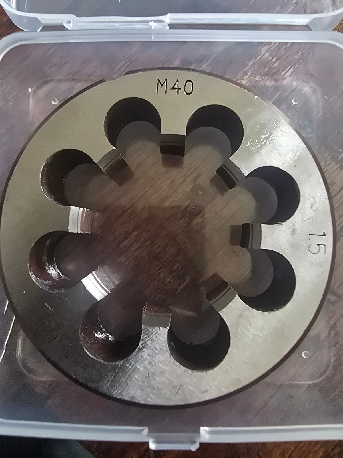 Snijplaat M40x1.5 - Draadsnijder voor metaal, Ophalen of Verzenden, Nieuw, Snijgereedschap