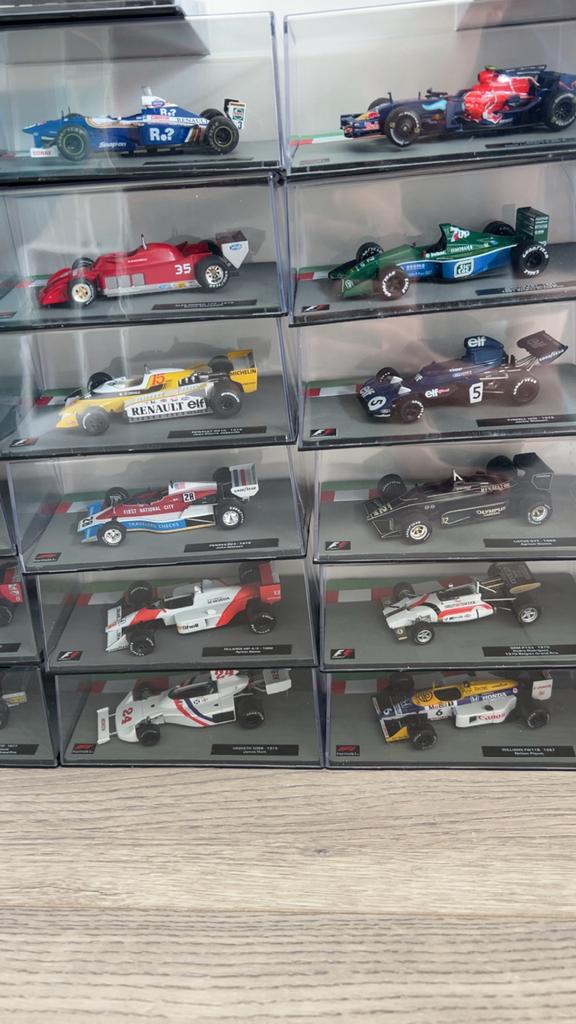 Grote collectie Formule 1 modelauto's - Diverse merken, Hobby en Vrije tijd, Modelauto's | 1:5 tot 1:12, Ophalen of Verzenden