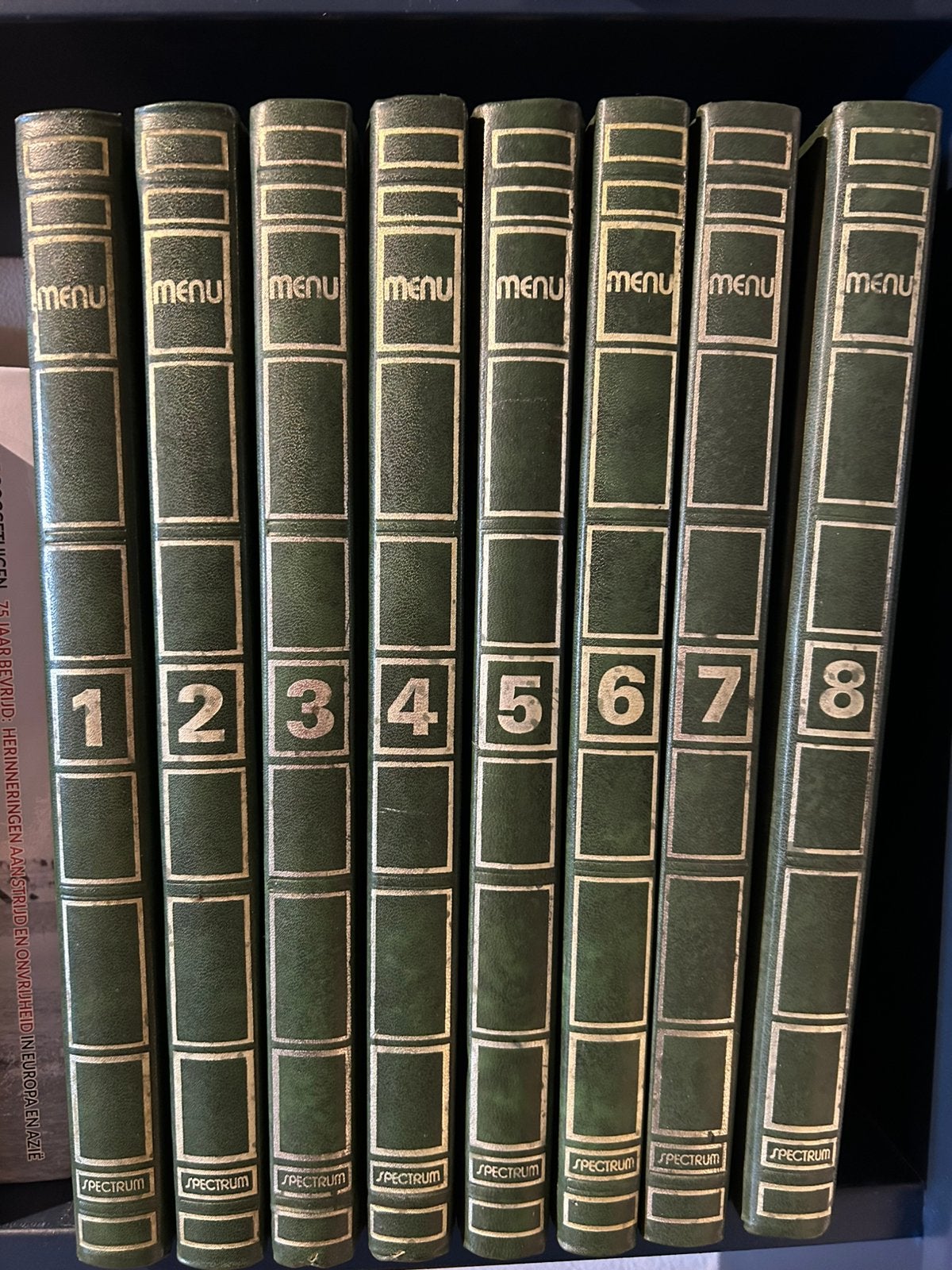 Menu spectrum recepten encyclopedie., Boeken, Kookboeken, Ophalen, Gelezen