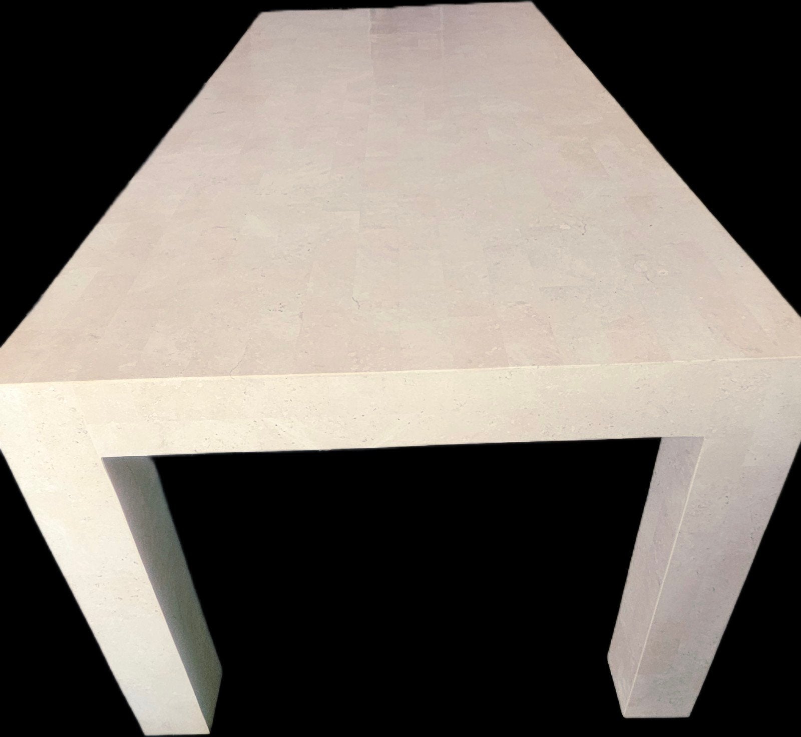 Prachtige marmeren eettafel, Ophalen, 200 cm of meer, 50 tot 100 cm, Zo goed als nieuw