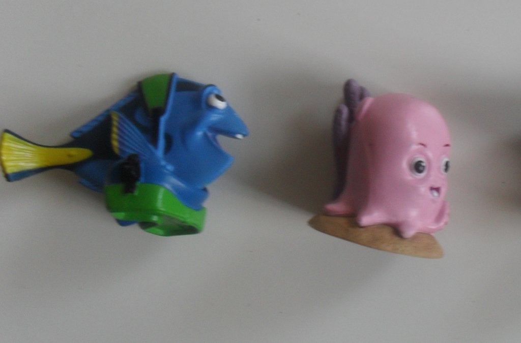 Finding Nemo Disney pixar tekenfilm figuren, Verzamelen, Poppetjes en Figuurtjes, Ophalen of Verzenden, Gebruikt