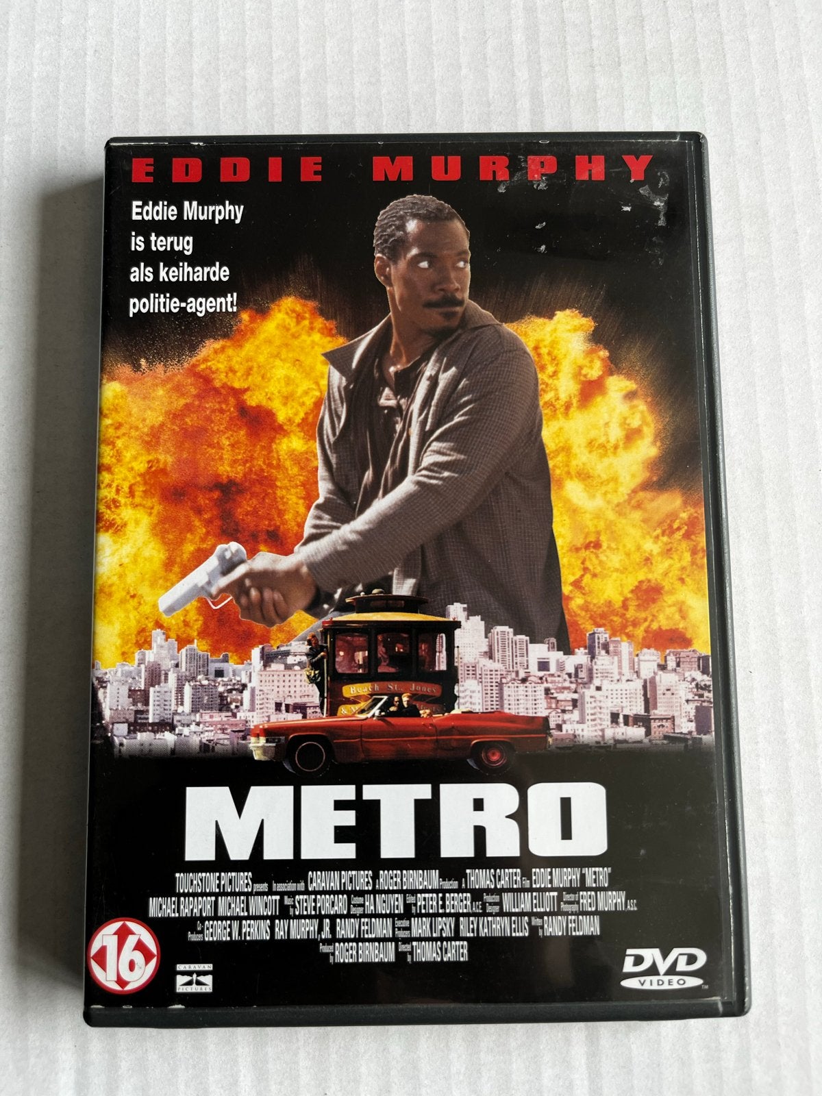 Metro DVD - Eddie Murphy, Vanaf 16 jaar, Nederlands, Actiethriller, Ophalen of Verzenden
