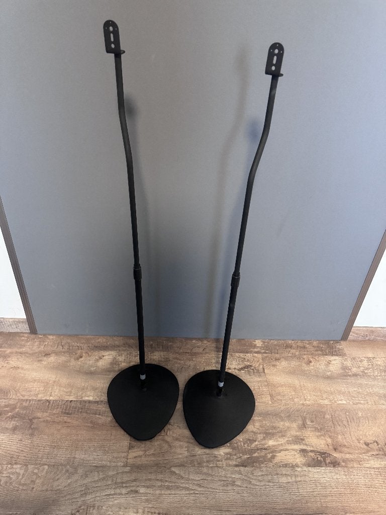 SANUS HTBS verstelbare speakerstands – 71-97cm, Ophalen, Zo goed als nieuw, Muziekstandaard, Speaker
