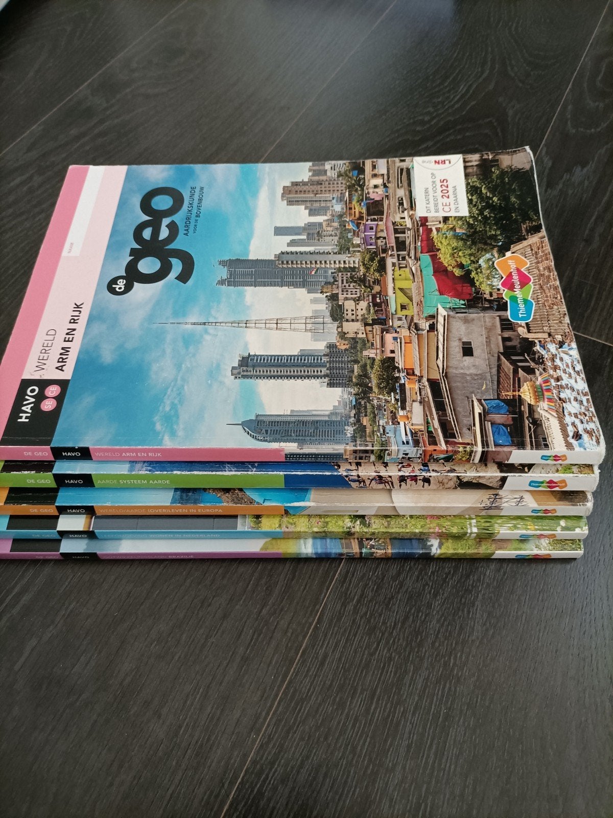 De Geo Aardrijkskunde HAVO boeken (diverse delen), Gelezen, Ophalen of Verzenden, Aardrijkskunde, HAVO