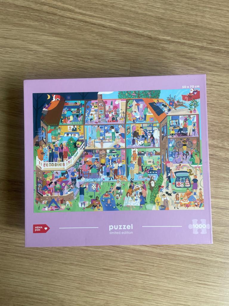 Nieuwe HEMA Puzzel Limited Edition 1000 stukjes, Ophalen, 500 t/m 1500 stukjes, Nieuw, Legpuzzel