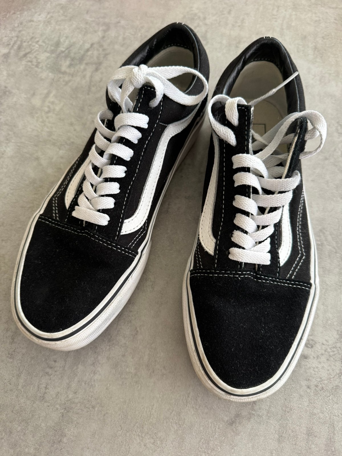 Vans, Zwart, Ophalen of Verzenden, Sneakers of Gympen, Zo goed als nieuw
