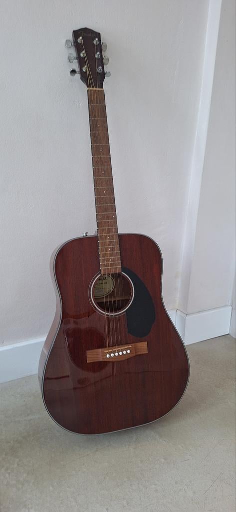 Fender CD-60S Mahonie – Zo goed als nieuw, Muziek en Instrumenten, Snaarinstrumenten | Gitaren | Akoestisch, Ophalen, Zo goed als nieuw