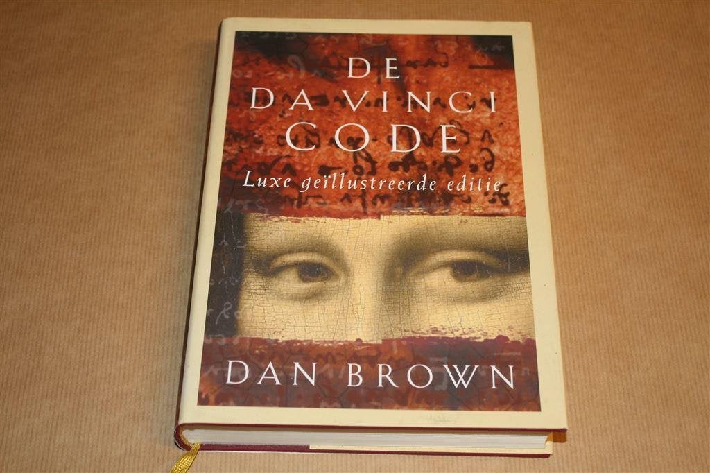 De Da Vinci code. Luxe geïllustreerde editie. Dan Brown., Boeken, Thrillers, Zo goed als nieuw, Ophalen of Verzenden