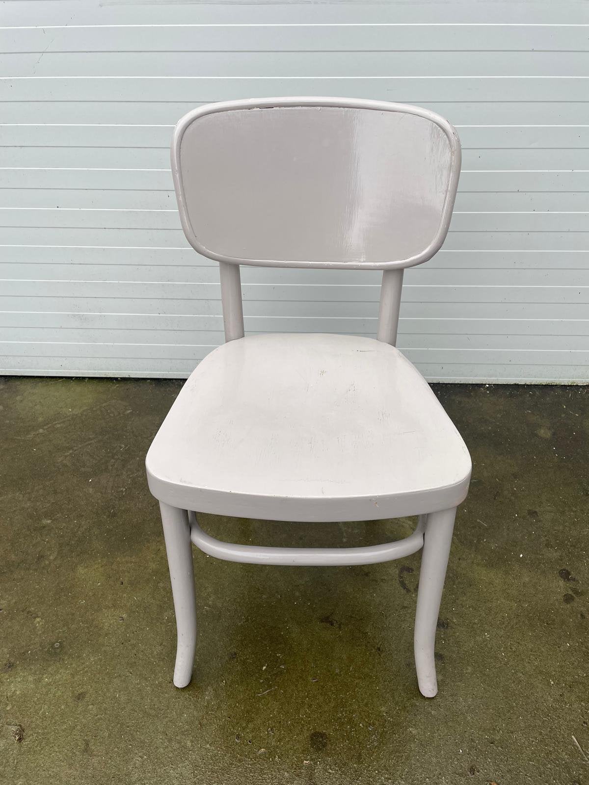 Thonet stoel, Ophalen, Gebruikt, Wit, Eén