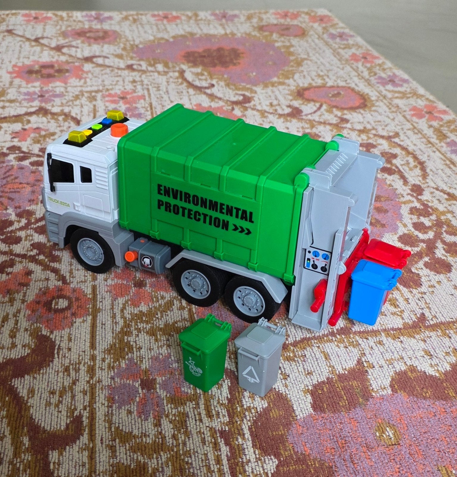 Vuilniswagen met licht en geluid, Ophalen, Zo goed als nieuw