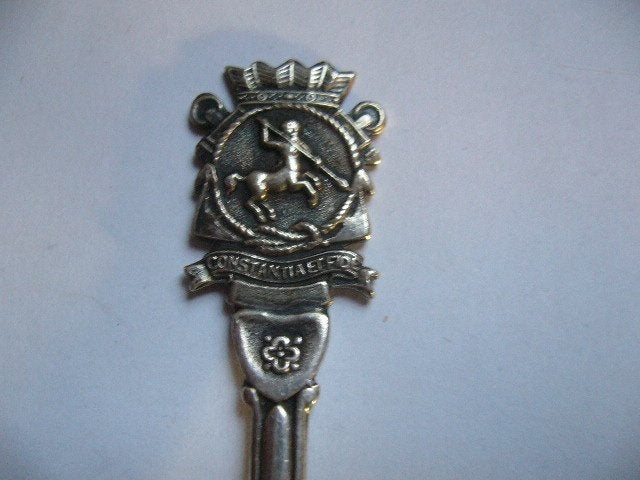 lepeltje CONSTANTIA ET FIDE SPREUK VAN DE KON. MARINE, Verzamelen, Ophalen of Verzenden, Zo goed als nieuw