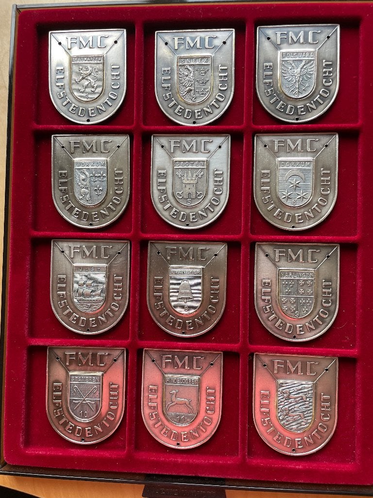 Friese Motor Club elfstedentocht Compleet, Verzenden, Overige materialen, Nederland