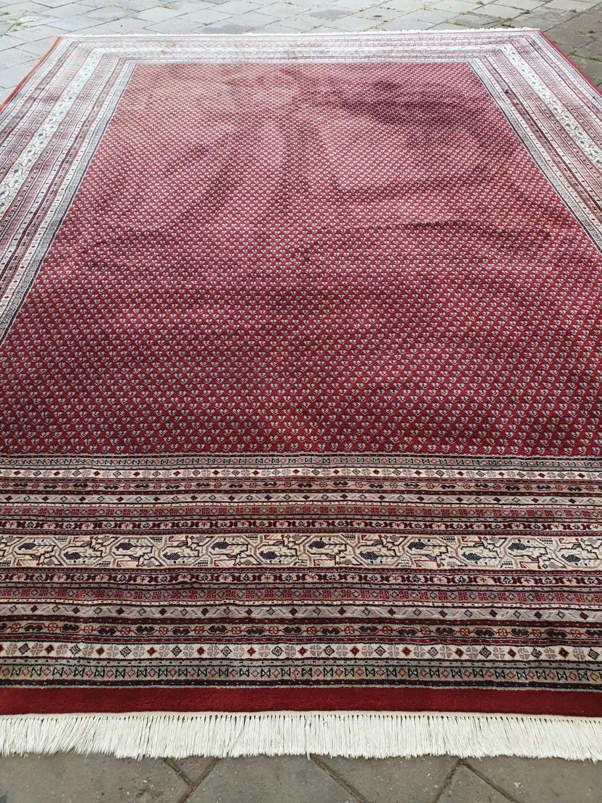 HELAAS VERKOCHT  Perzisch tapijt 410x295 cm. Mir, Huis en Inrichting, 200 cm of meer, Ophalen of Verzenden, Zo goed als nieuw