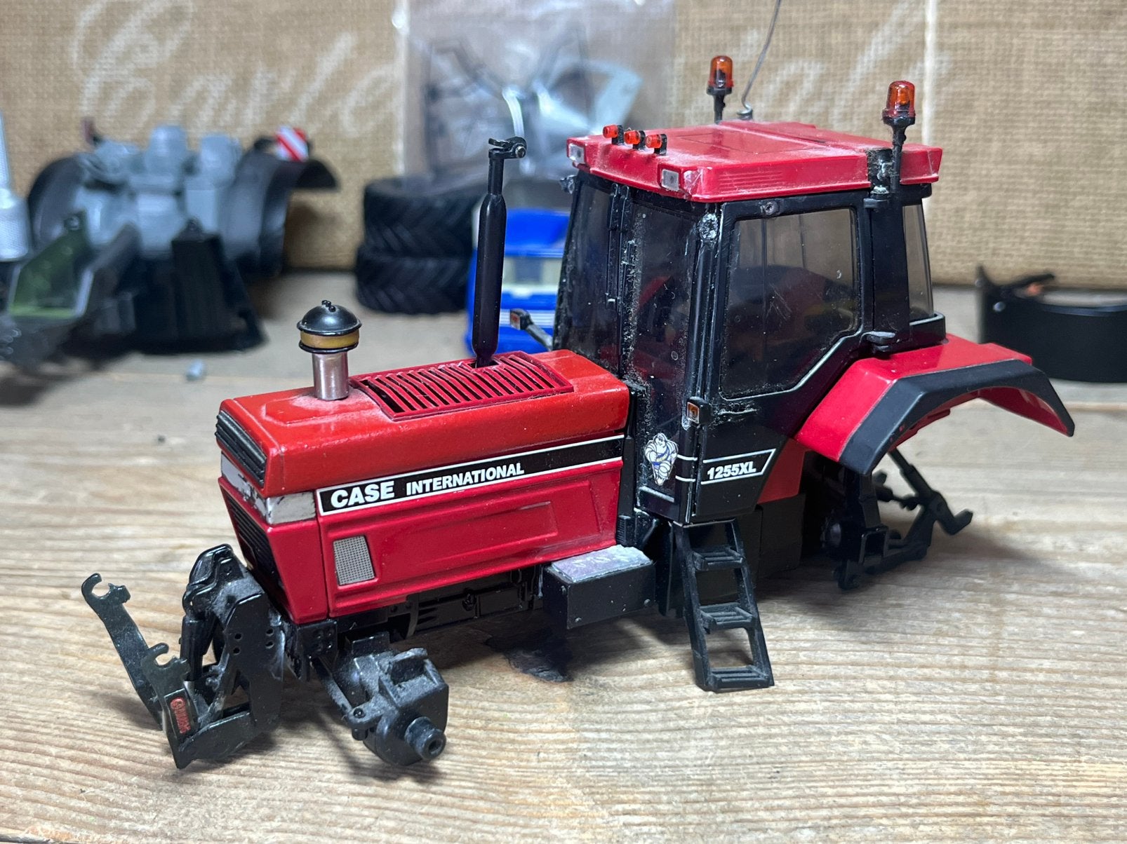 Case International 1255xl schuco, zie beschrijving., Ophalen of Verzenden, Zo goed als nieuw, Tractor of Landbouw, Schuco