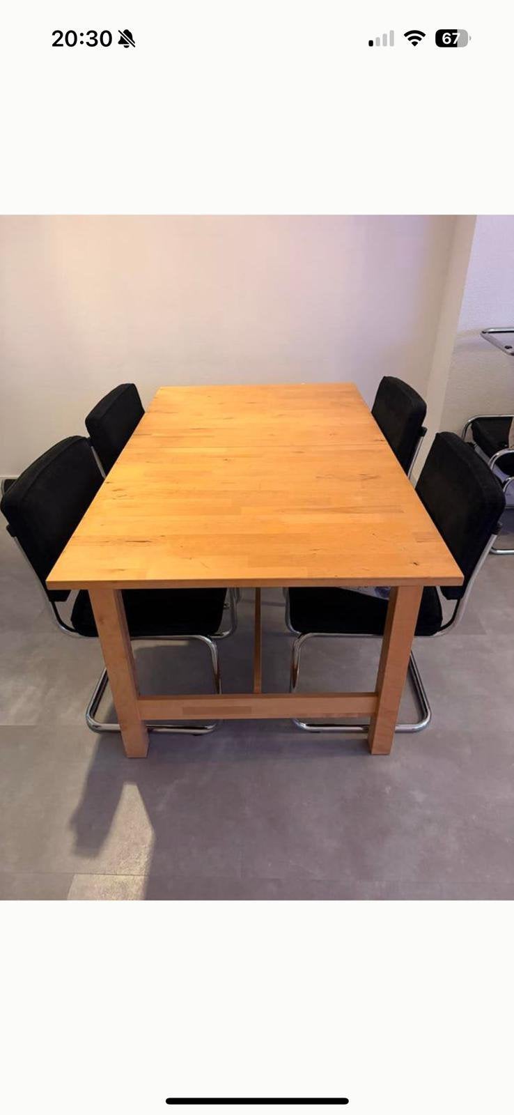 Eetafel, Ophalen, Zo goed als nieuw