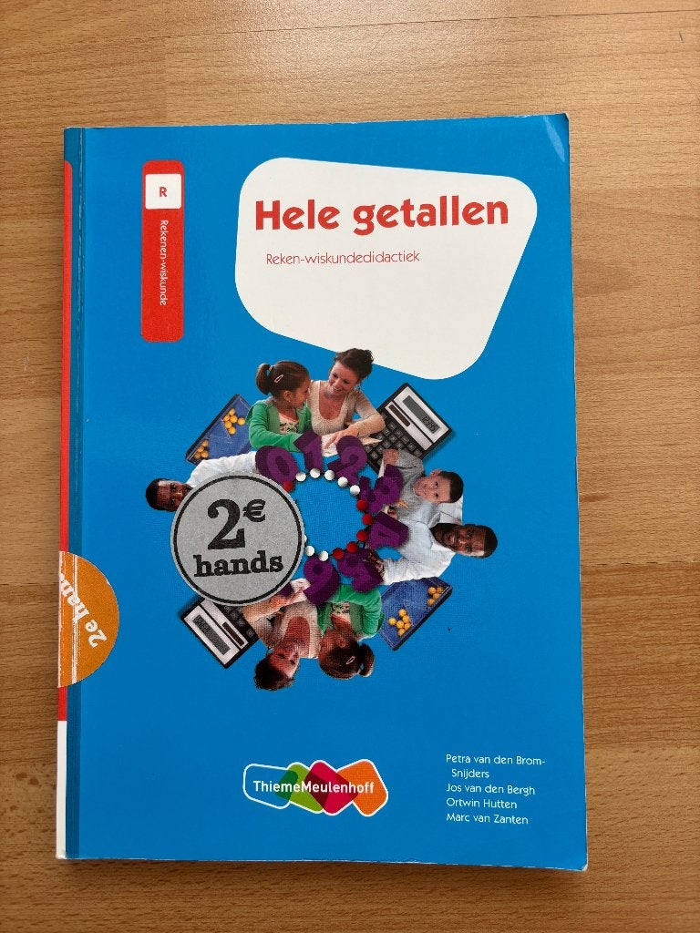 Hele getallen, Boeken, Overige vakken, ThiemeMeulenhoff, Ophalen of Verzenden, Zo goed als nieuw