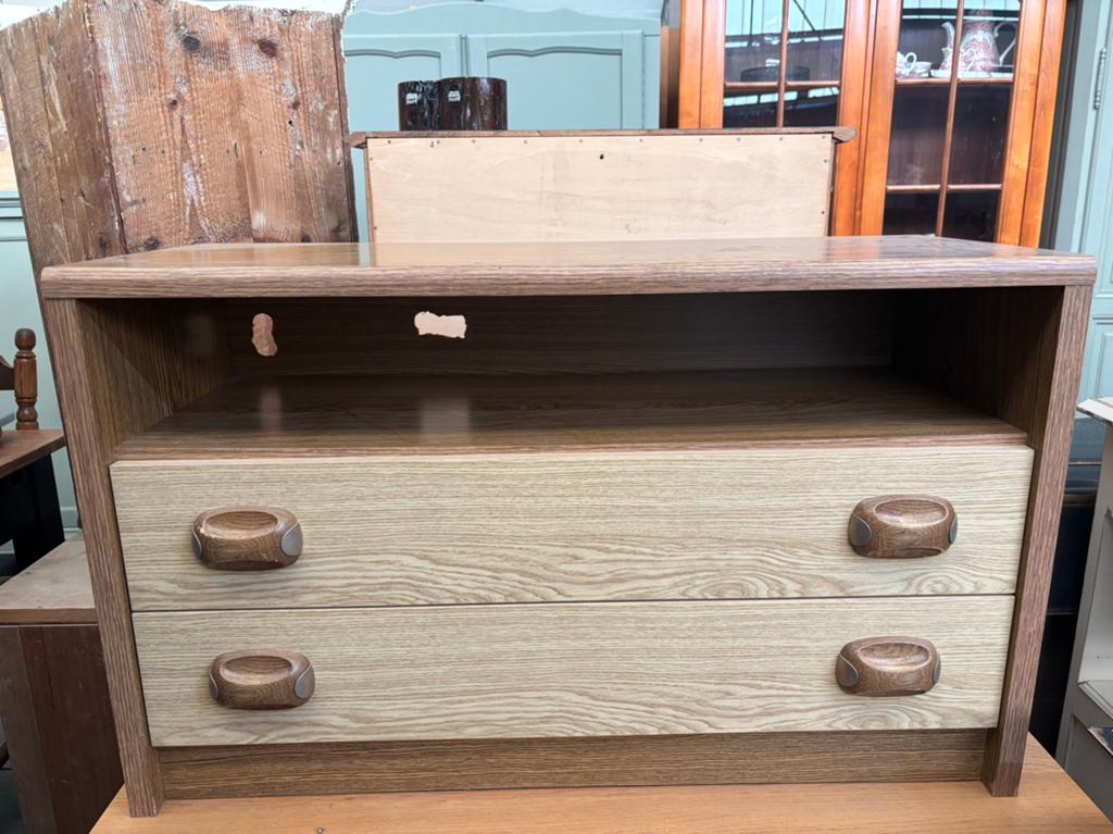 Vintage televisiemeubel / ladekast SALE, Verzamelen, Retro, Ophalen, Huis en Inrichting