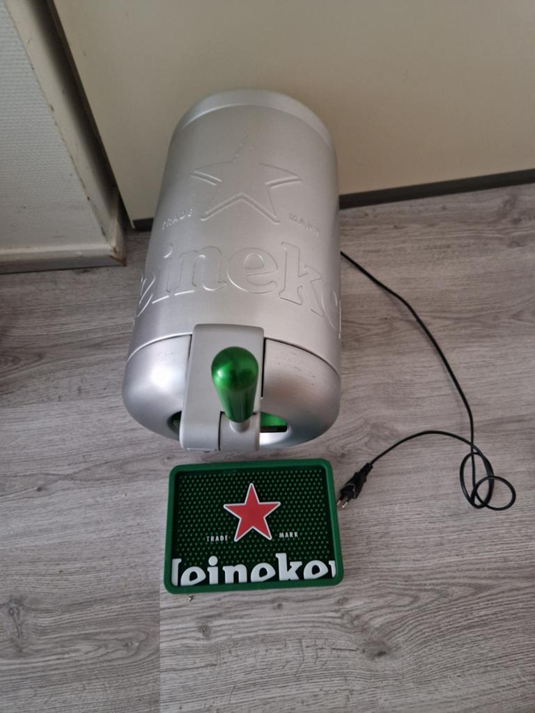 Heineken The Sub thuistap met matje, Witgoed en Apparatuur, Thuistaps, Zo goed als nieuw, Krups, Ophalen