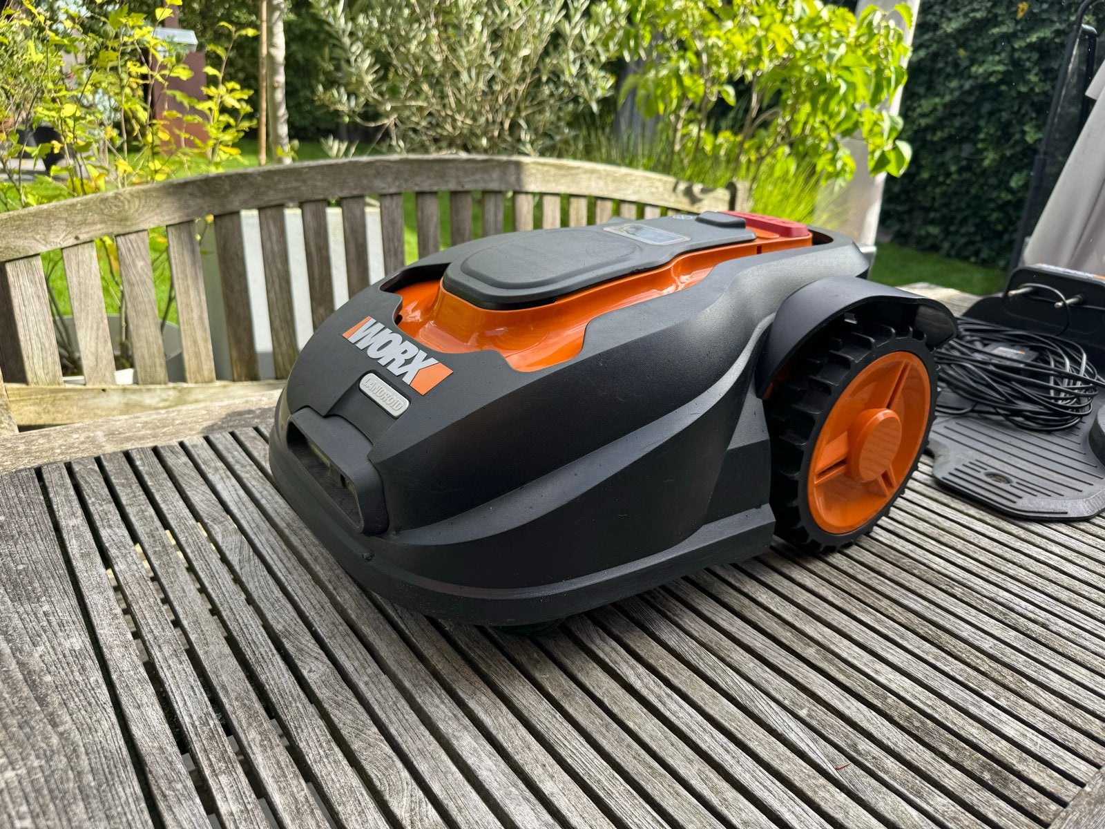Worx Landroid robotmaaier, zeer goede staat!, Ophalen, Cirkelmaaier, Accu-grasmaaier, Mulchfunctie