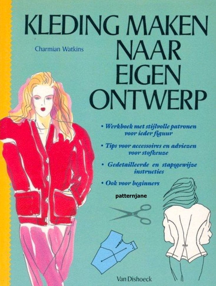 Zelf kleding maken naar eigen ontwerp/ werkboek, Overige merken, Overige typen, Verzenden, Vrouw