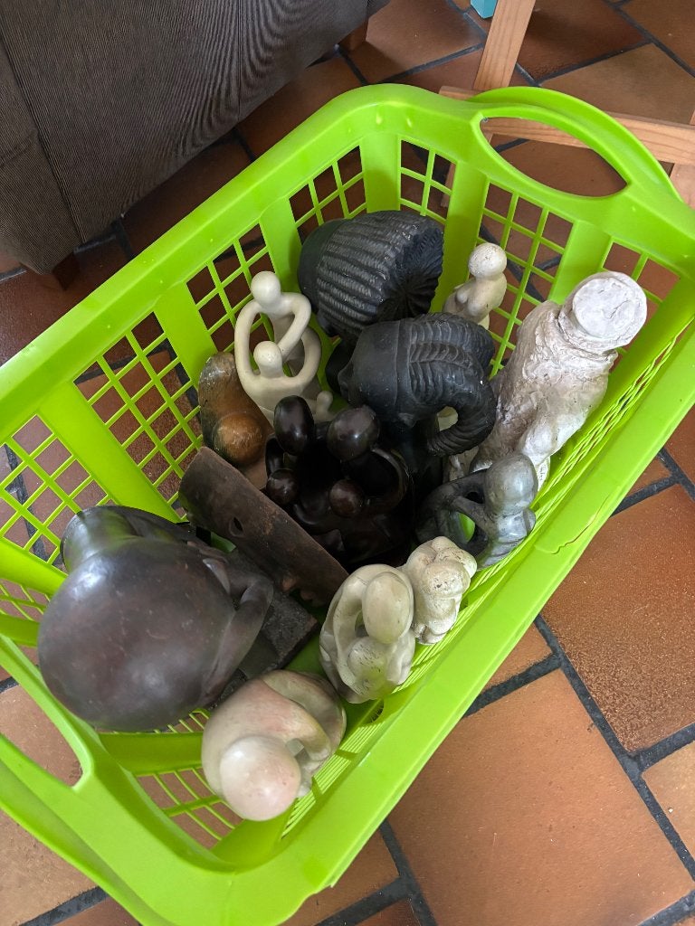 Lot van diverse beelden, Antiek en Kunst, Ophalen