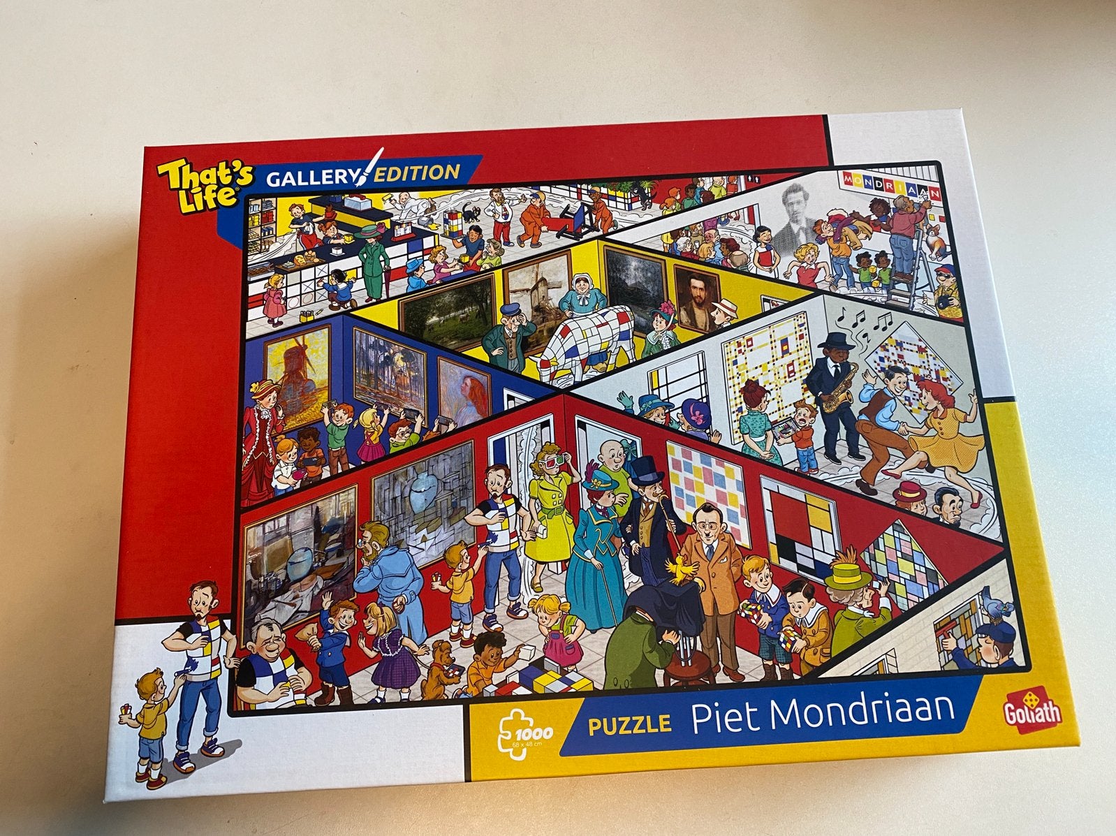 Thats life 1000 stukjes gallery edition, Ophalen, 500 t/m 1500 stukjes, Zo goed als nieuw