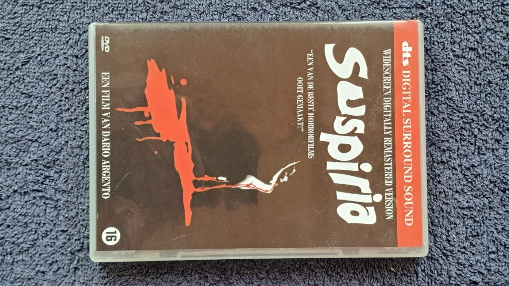 Suspiria, Cd's en Dvd's, Dvd's | Horror, Alle leeftijden, Ophalen of Verzenden, Zo goed als nieuw, Overige genres