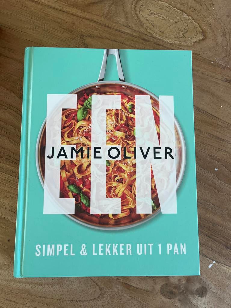 Jamie Oliver: EEN - Simpel & Lekker uit 1 Pan Kookboek, Boeken, Hoofdgerechten, Europa, Gezond koken, Ophalen
