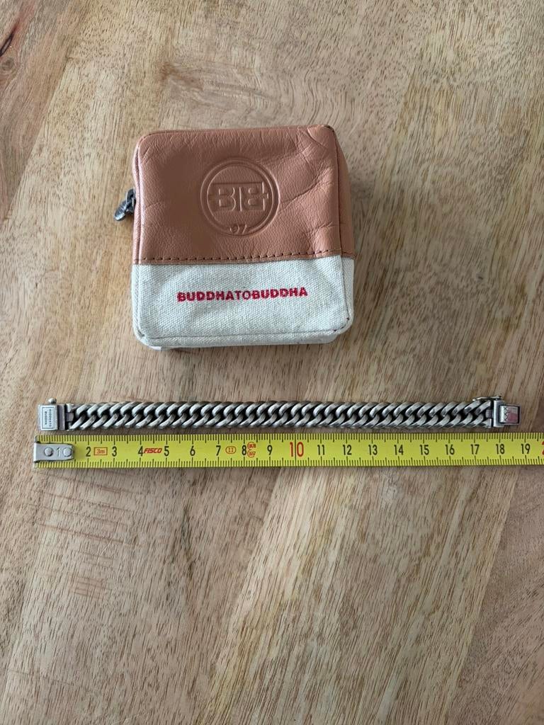 Buddha tot buddha Chain mini, Ophalen of Verzenden, Zo goed als nieuw, Zilver