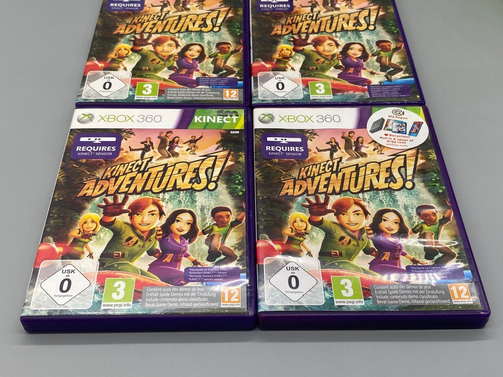 Xbox 360 - Kinect Adventures - 4x Beschikbaar, Spelcomputers en Games, 1 speler, Ophalen of Verzenden, Zo goed als nieuw, Vanaf 3 jaar