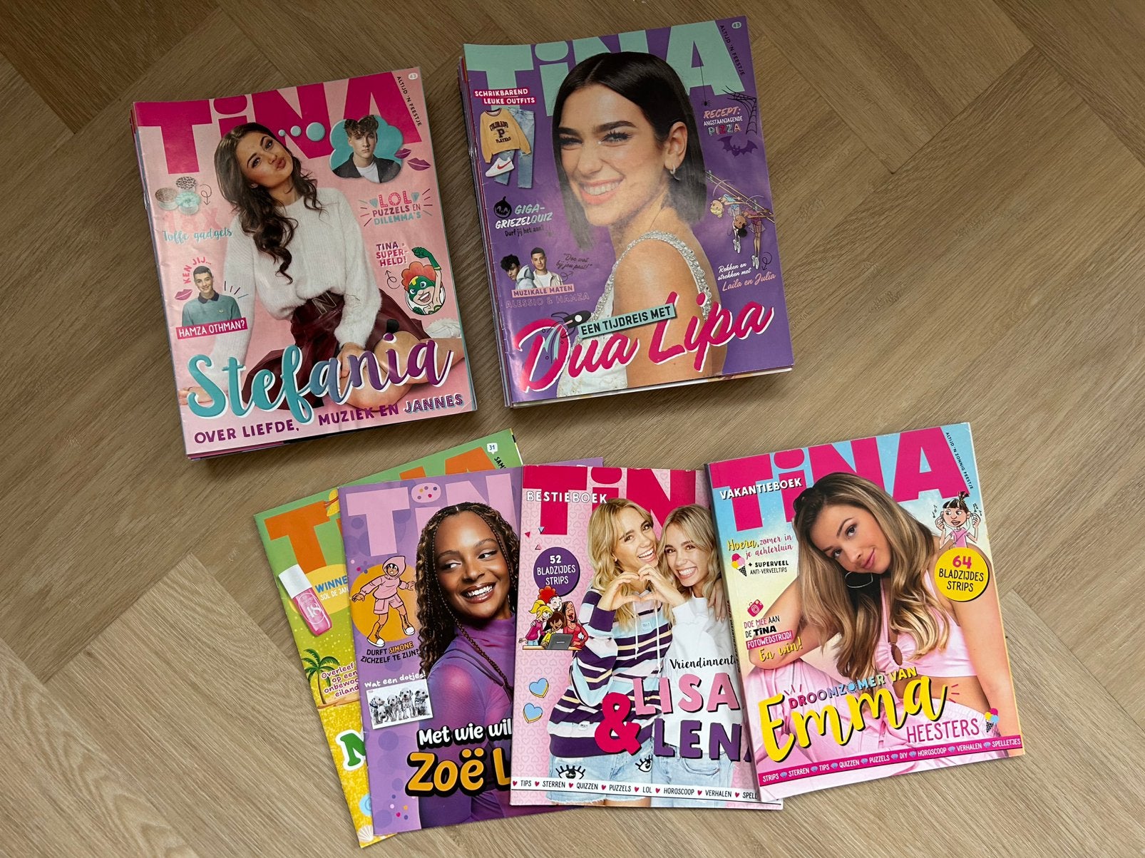 Verzameling Tina’s, Ophalen, Gelezen, Overige typen