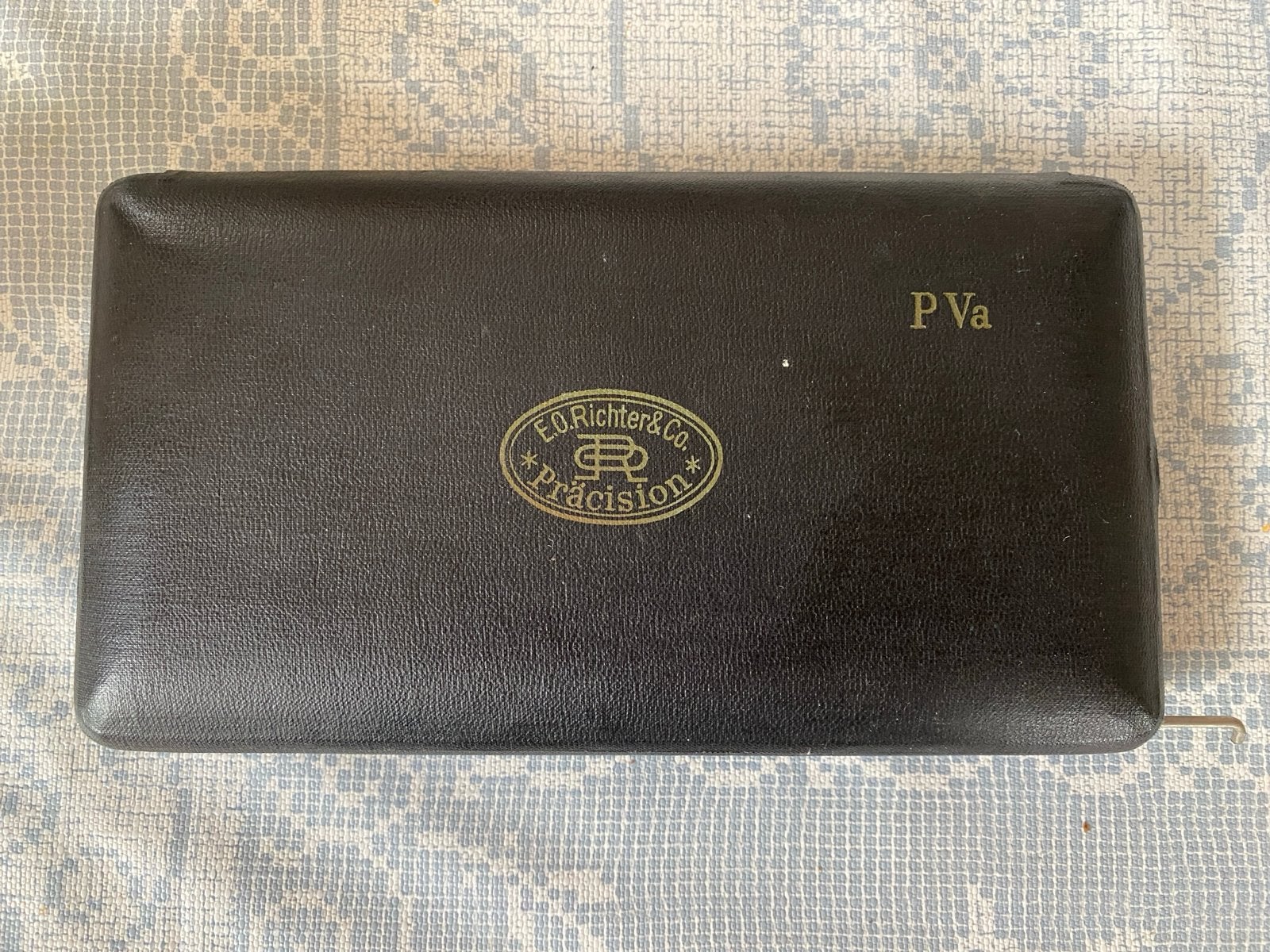 Vintage E.O. Richter & Co. Tekenset in Etui, Ophalen of Verzenden