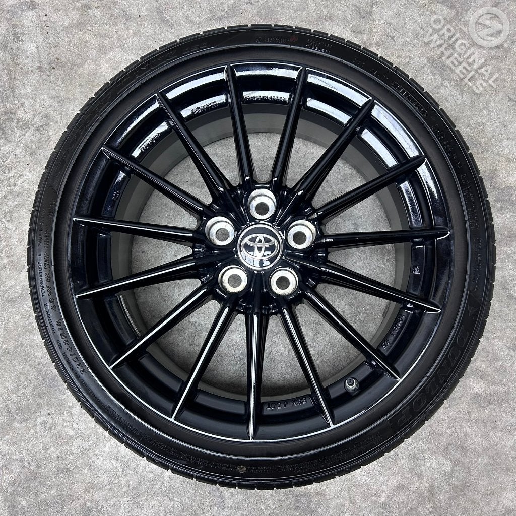 18 inch originele Enkei velgen + zomerbanden Toyota Corolla, 18 inch, Gebruikt, Banden en Velgen, Toyota