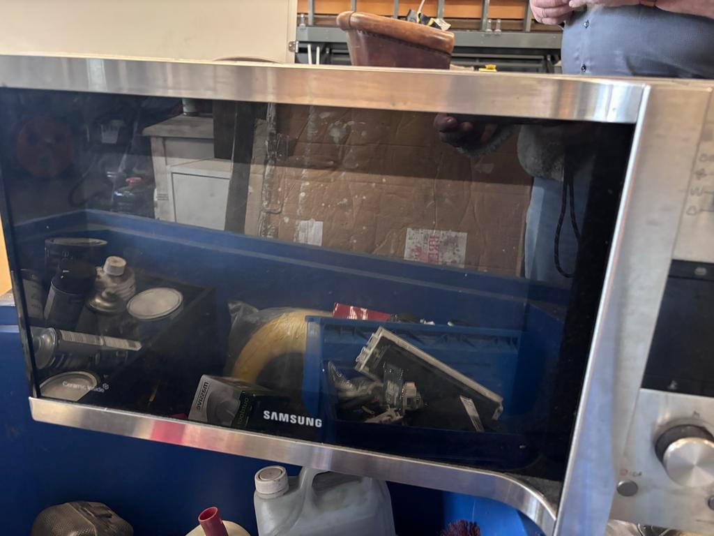 Samsung Oven MC457TDRCSR, Minder dan 45 cm, Oven, Ophalen of Verzenden, Zo goed als nieuw